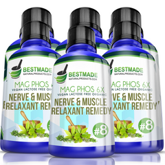 Nerve & Muscle Relaxant Natural Remedy #8 Six Pack- Save 50%