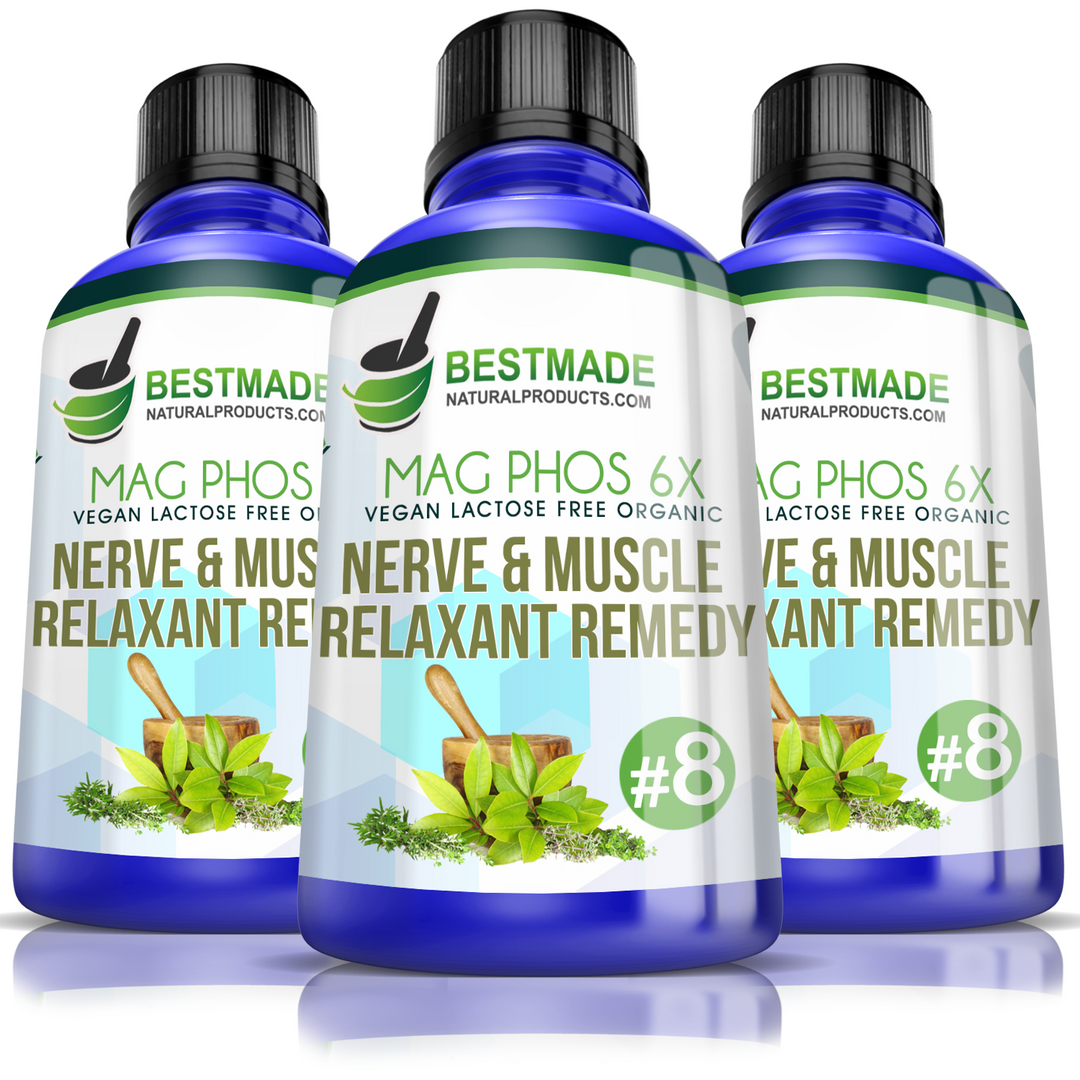 Nerve & Muscle Relaxant Natural Remedy #8 Triple Pack