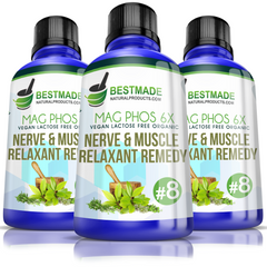 Nerve & Muscle Relaxant Natural Remedy #8  Triple Pack - SAVE 30%