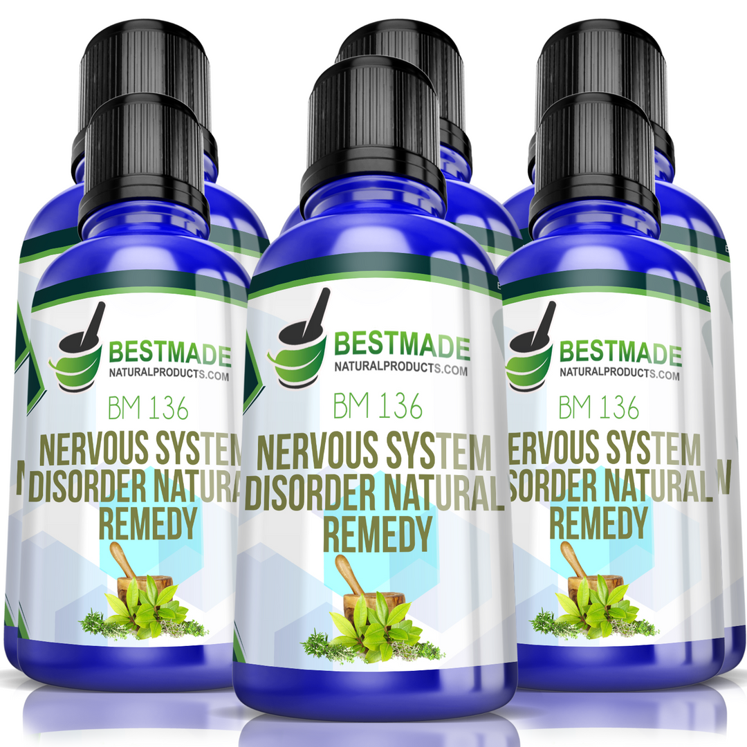 Nervous System Disorder Natural Remedy (BM136) Six Pack-