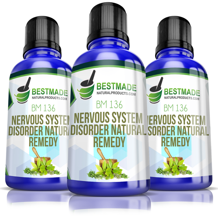 Nervous System Disorder Natural Remedy (BM136) Triple Pack