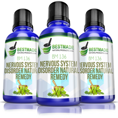 Nervous System Disorder Natural Remedy (BM136) Triple Pack - SAVE 30%