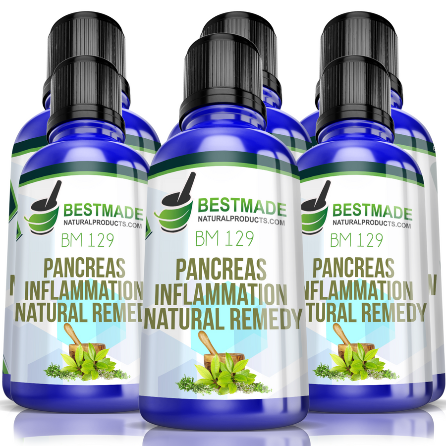 Pancreas Inflammation Natural Remedy (BM129) Six Pack- Save