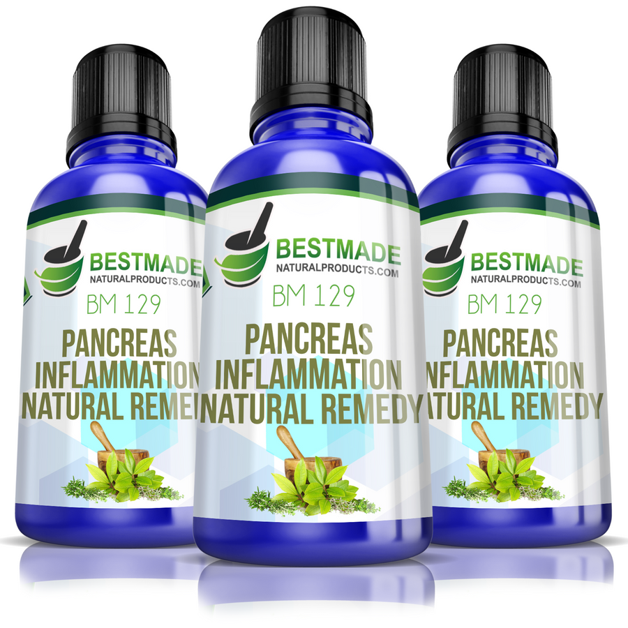 Pancreas Inflammation Natural Remedy (BM129) Triple Pack