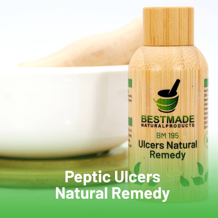 Peptic Ulcers Natural Remedy (BM195) 30ml - BM Products