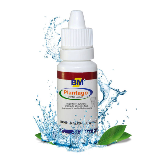Product image front of bottle for Plantago Dental Oral Care Natural Remedy 15mL