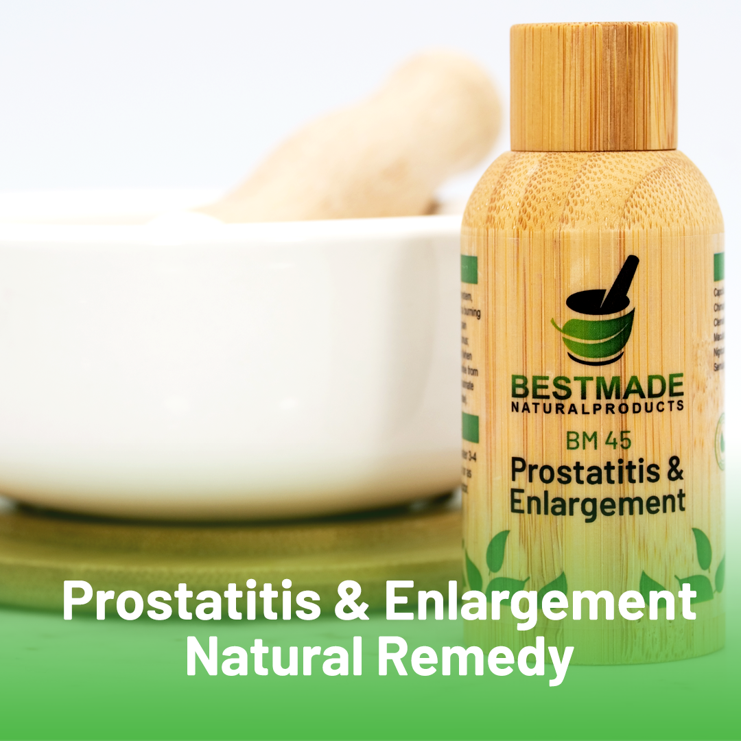 Prostatitis & Enlargement Natural Remedy BM45 - Simple