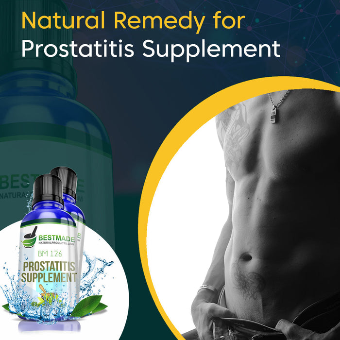 Prostatitis Natural Remedy & Supplement BM126 Triple Pack