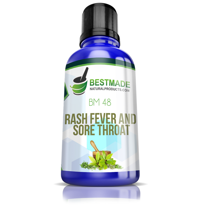 Rash Fever and Sore Throat Natural Remedy (BM48) - BM