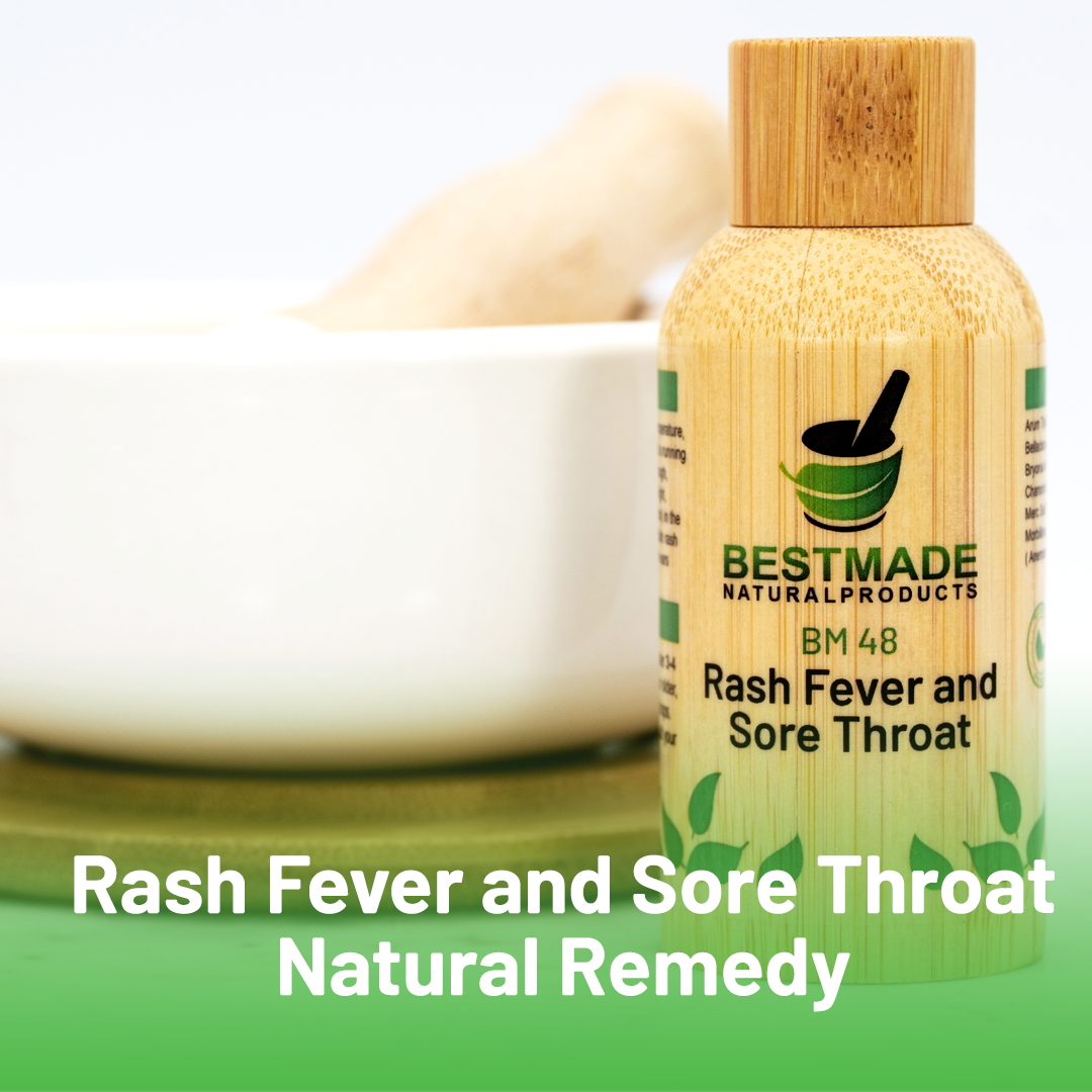 Rash Fever and Sore Throat Natural Remedy (BM48) - BM