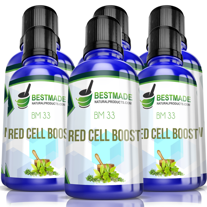 Red Blood Cell Boost Natural Remedy (BM33) Six Pack- Save