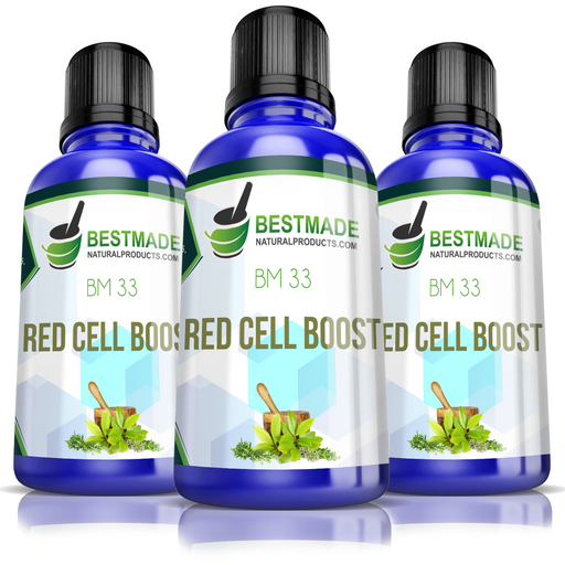 Red Blood Cell Boost Natural Remedy (BM33) Triple Pack-