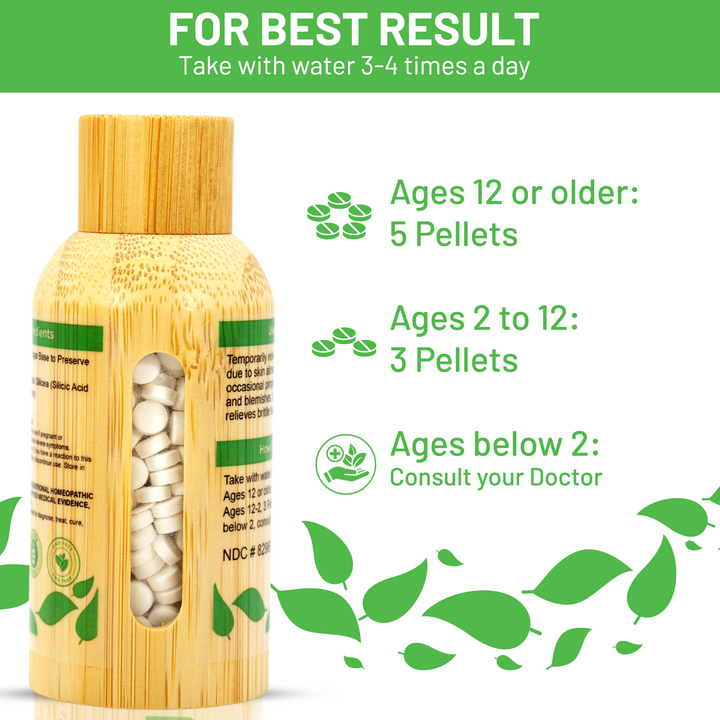 Silicea 6x Lactose-Free Pellets | Hair Cleanser &