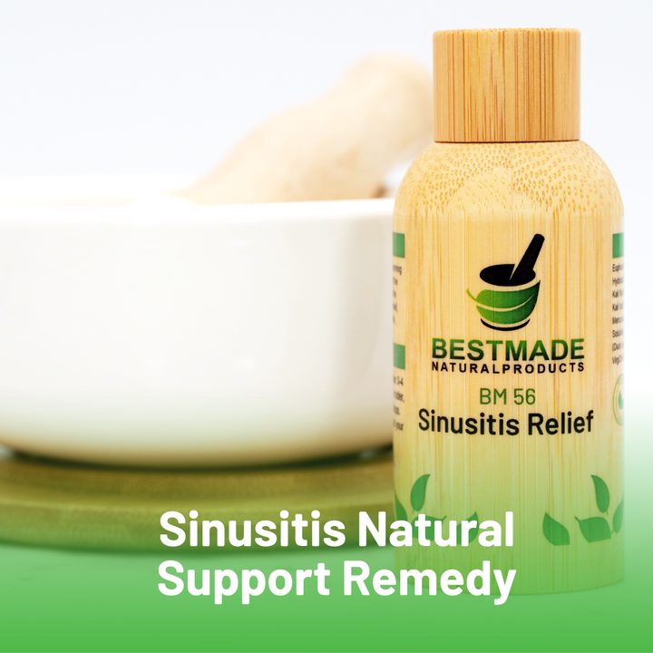 Sinusitis Natural Support & Remedy BM56 30ml Triple Pack-