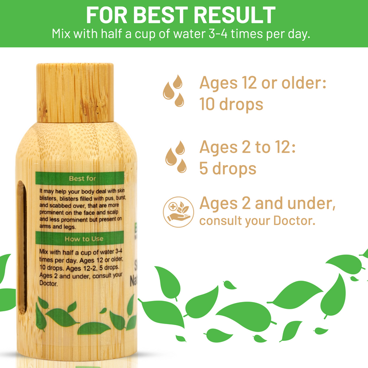 Skin Blisters Natural Remedy (BM152) 30ml - BM Products