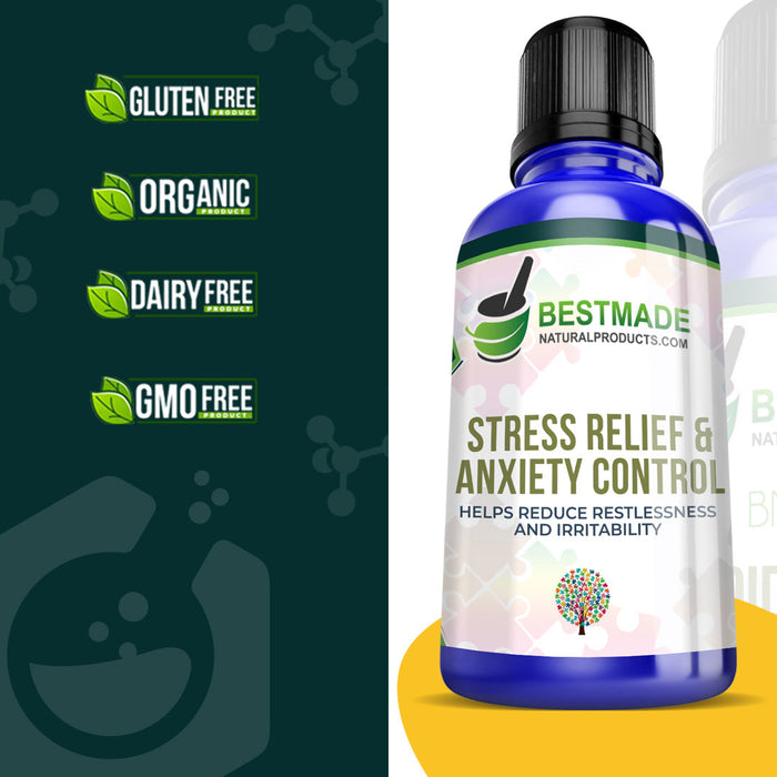 Stress Relief and Anxiety Control Supplement - BM Products