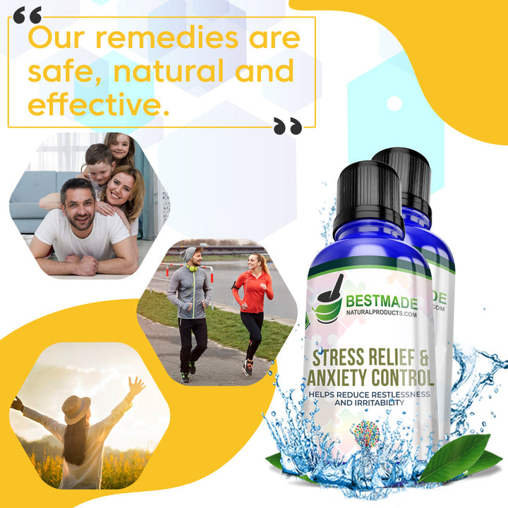 Stress Relief and Anxiety Control Supplement - BM Products