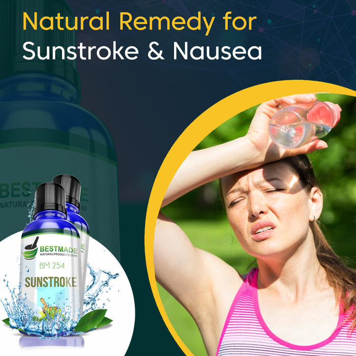 Sunstroke & Nausea Natural Remedy (BM254) - Simple Product