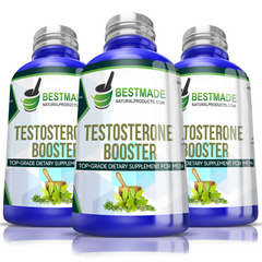 Testosterone Booster for Men, 300 pellets Triple Pack- Save 30%