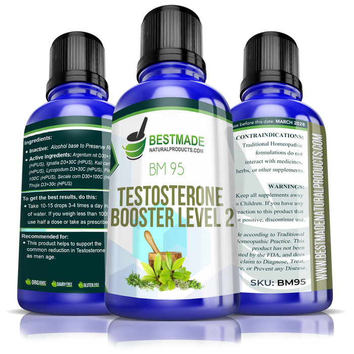 Testosterone Natural Booster Level 2 (BM95) - BM Products