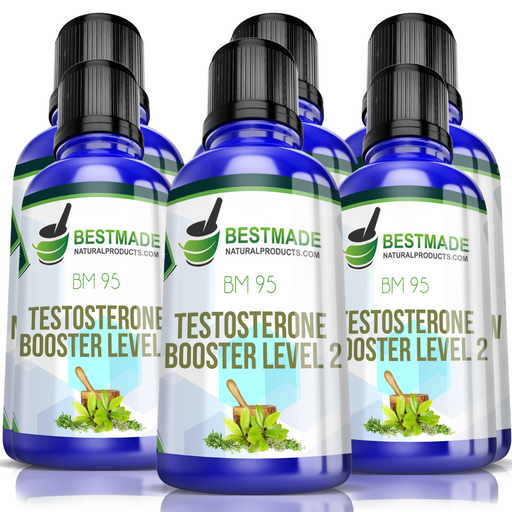 Testosterone Natural Booster Level 2 (BM95) Six Pack- Save