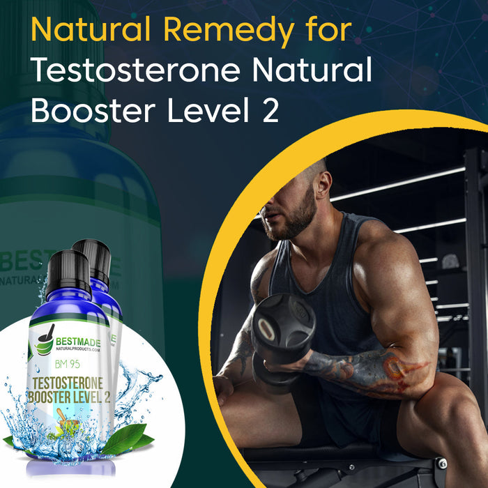 Testosterone Natural Booster Level 2 (BM95) Triple Pack