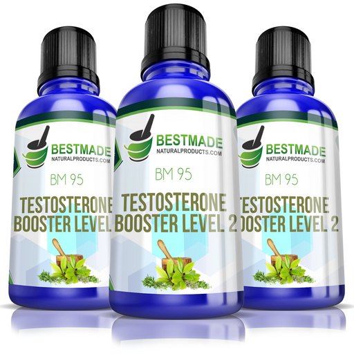 Testosterone Natural Booster Level 2 (BM95) Triple Pack