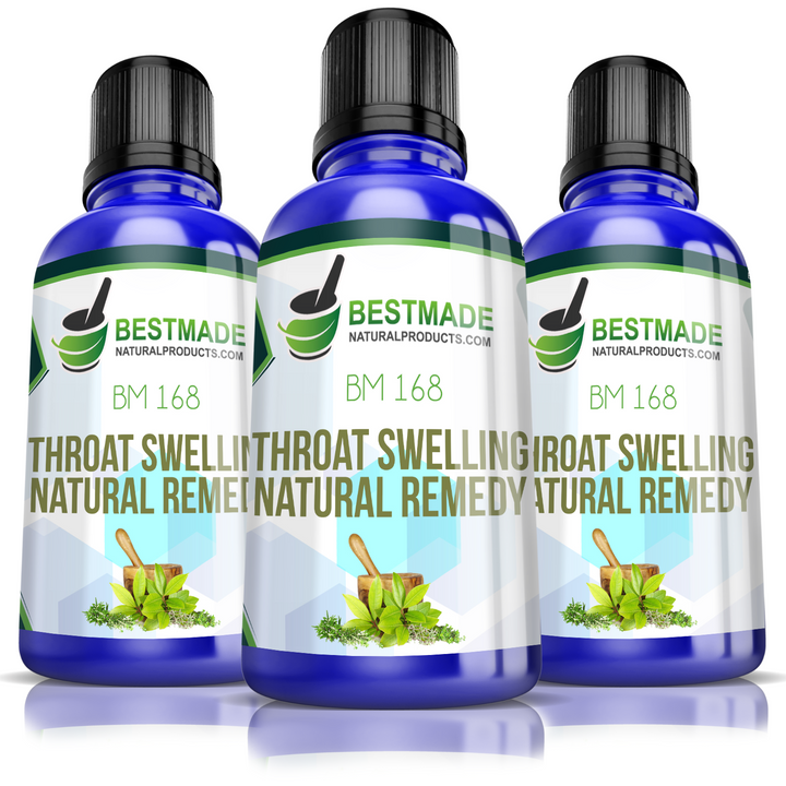 Throat Swelling Natural Remedy (BM168) 30ml Triple Pack