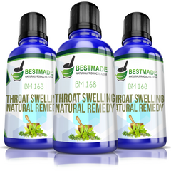 Throat Swelling Natural Remedy (BM168) 30ml  Triple Pack - SAVE 30%