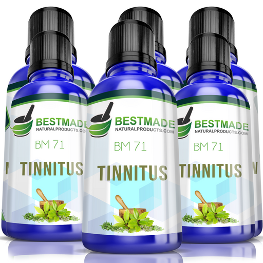 Tinnitus Natural Effective Remedy (BM71) Six Pack- Save 50%