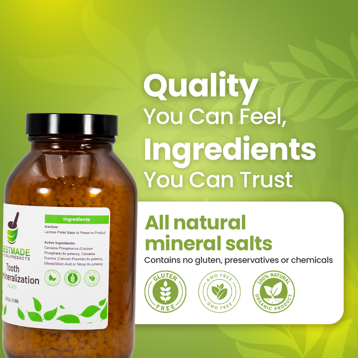 Tooth Remineralization Support - Cell Salt Combination