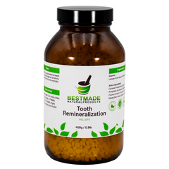 Tooth Remineralization Support - Cell Salt Combination to Reduce Sensitivity, Protect Enamel & Strengthen Teeth | Homeopathic, Non-Toxic, Natural, Pellets, Big Jar