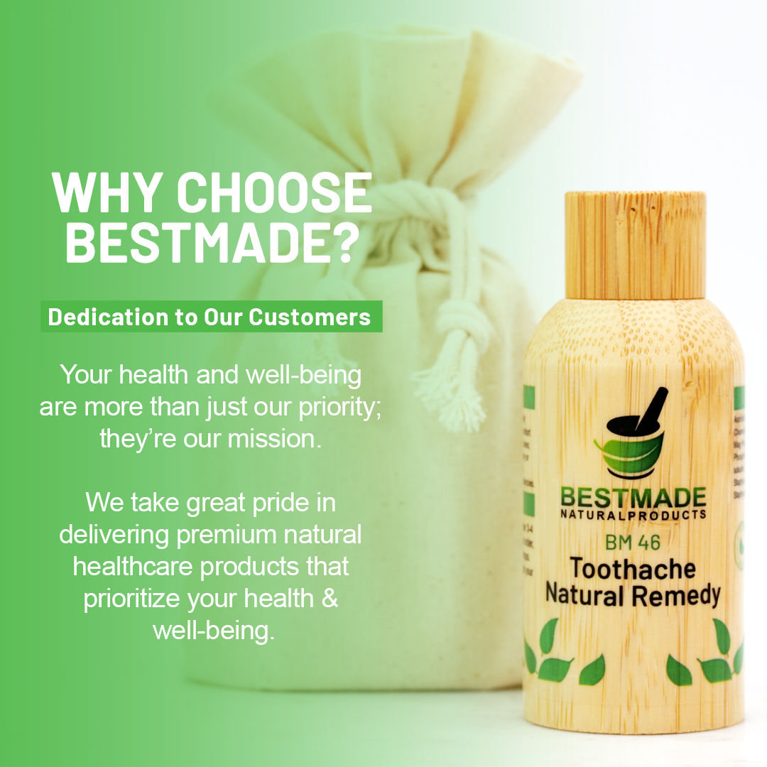 Toothache & Discomfort Natural remedy (BM46) - BM Products