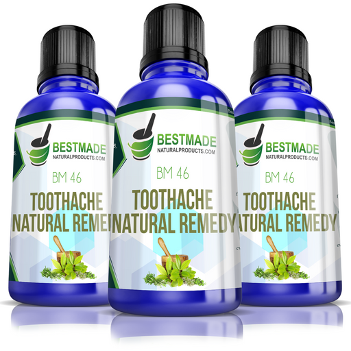 Toothache & Discomfort Natural remedy (BM46) Triple Pack-