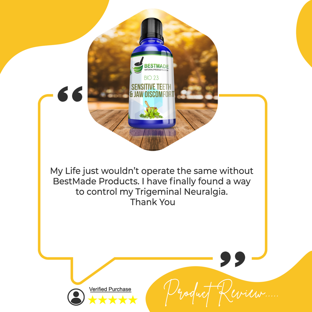 Toothache & Nerve Pain in Jaw Remedy Bio23 30ml Liquid - BM