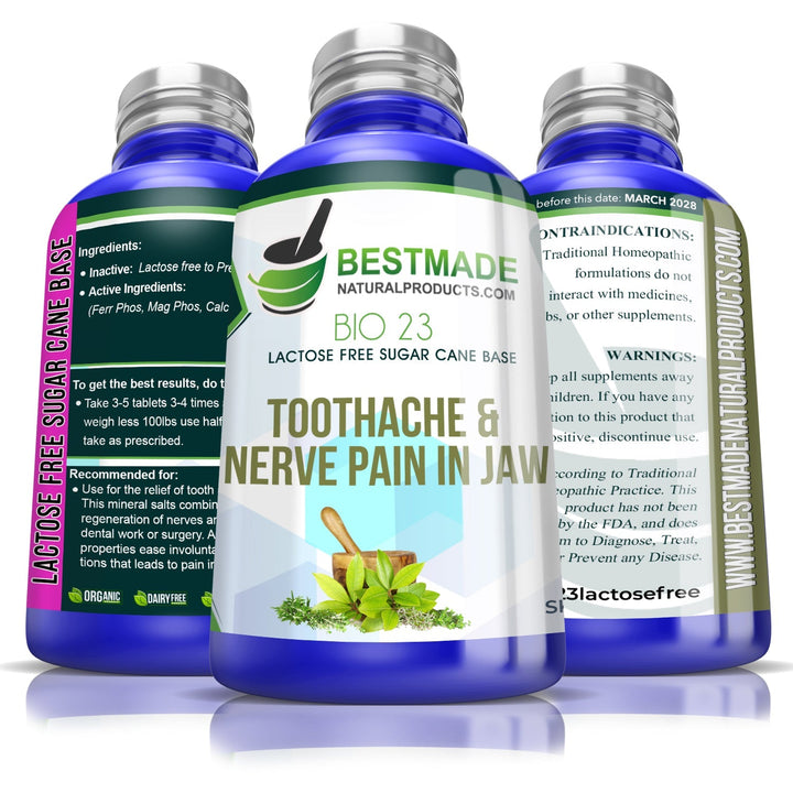 Toothache & Jaw Pain BIO23 - Relief for Tooth Sensitivity
