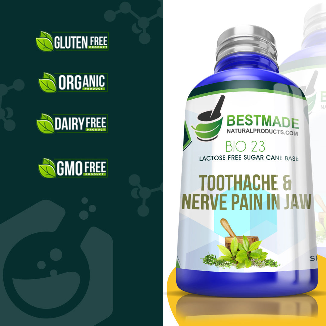 Toothache & Jaw Pain BIO23 - Relief for Tooth Sensitivity
