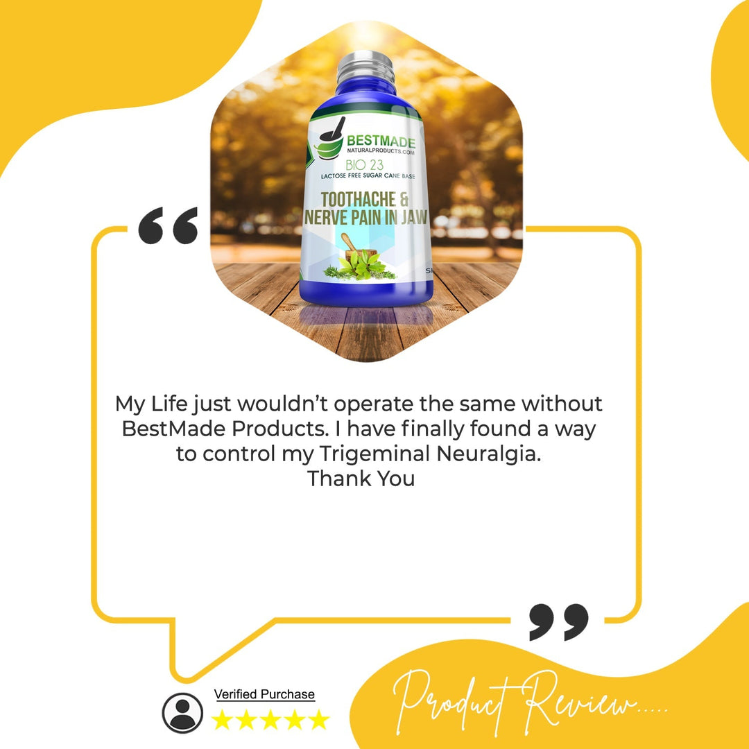 Toothache & Jaw Pain BIO23 - Relief for Tooth Sensitivity