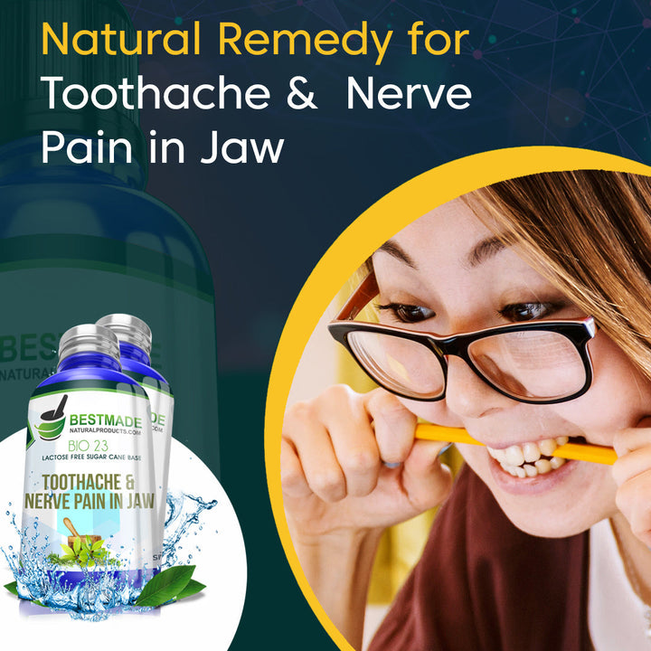Toothache & Jaw Pain BIO23 - Relief for Tooth Sensitivity