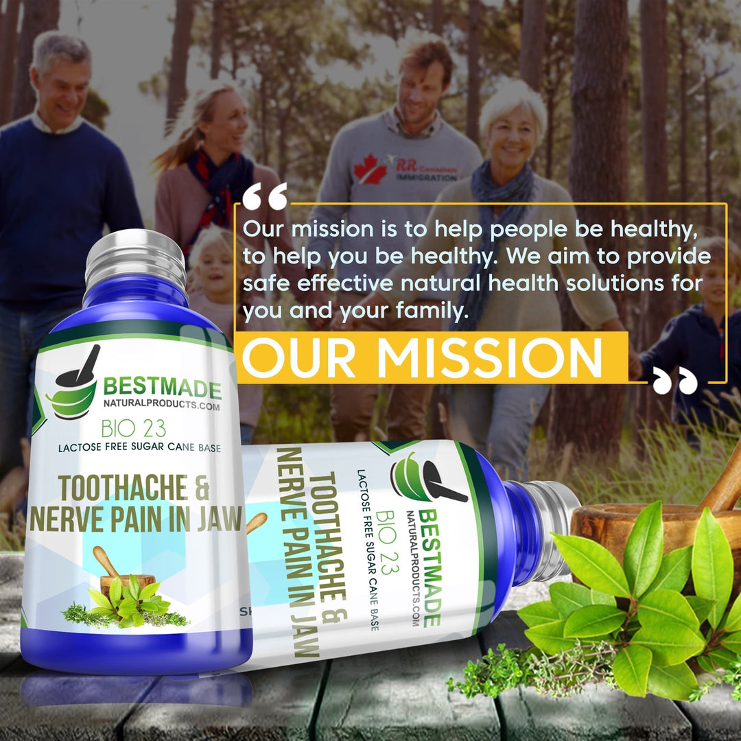 Toothache & Jaw Pain BIO23 - Relief for Tooth Sensitivity