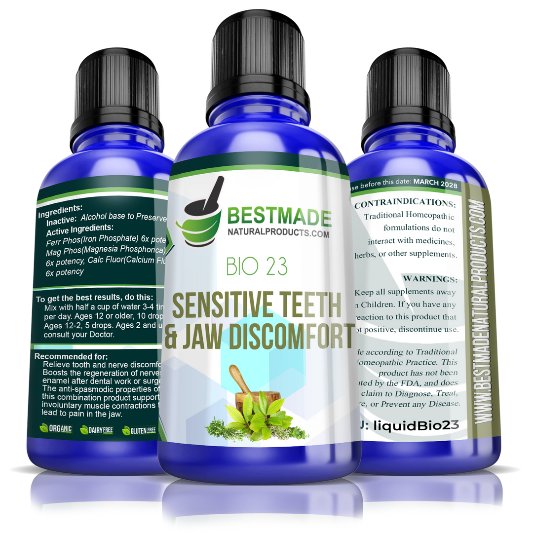 Toothache & Nerve Pain in Jaw Remedy Bio23 30ml Liquid - BM