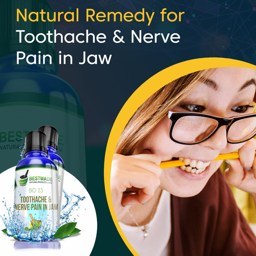 Toothache & Nerve Pain in Jaw Remedy Bio23 30ml Liquid - BM 