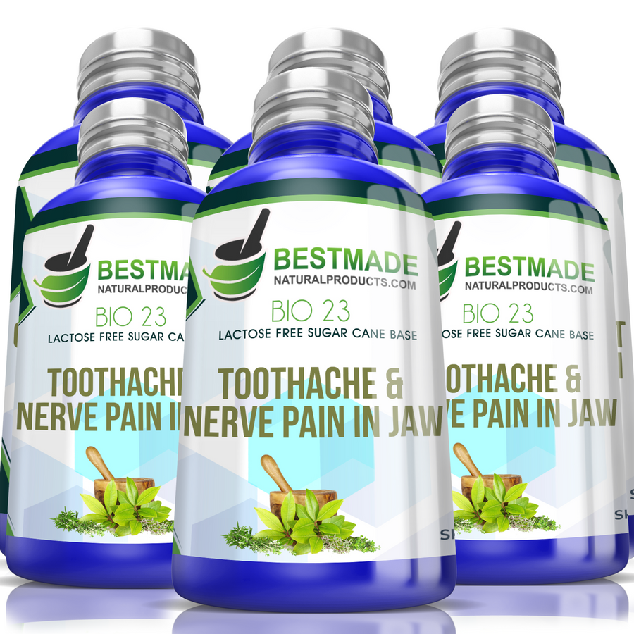 Toothache & Nerve Pain in Jaw Remedy Bio23 - Lactose Free