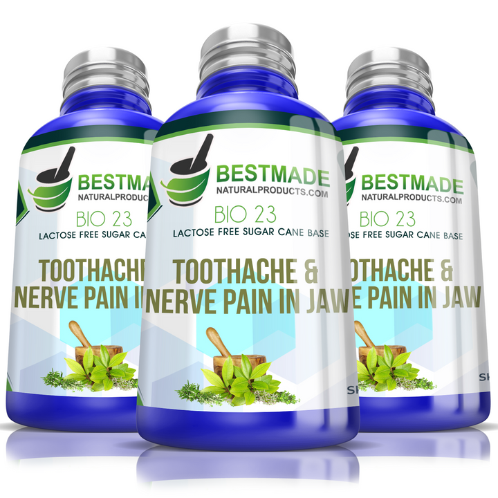 Toothache & Nerve Pain in Jaw Remedy Bio23 - Lactose Free