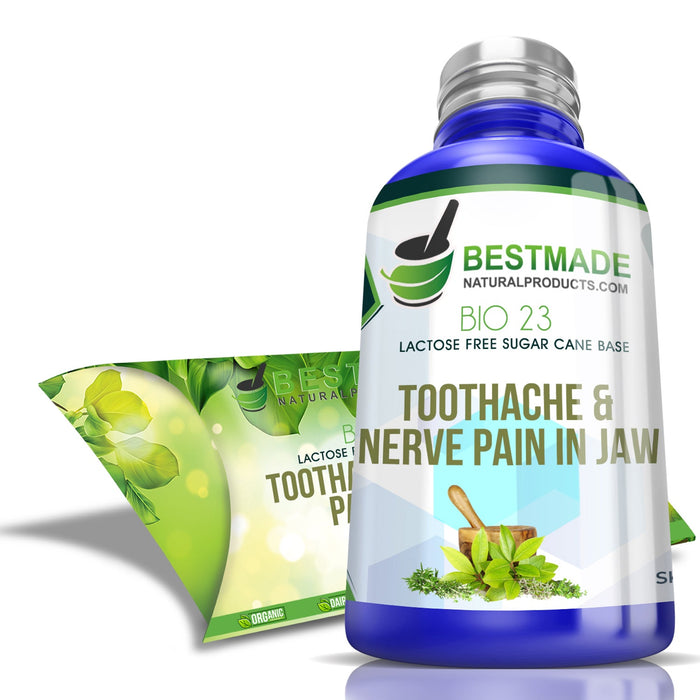 Toothache & Nerve Pain in Jaw Remedy Bio23 - Lactose Free