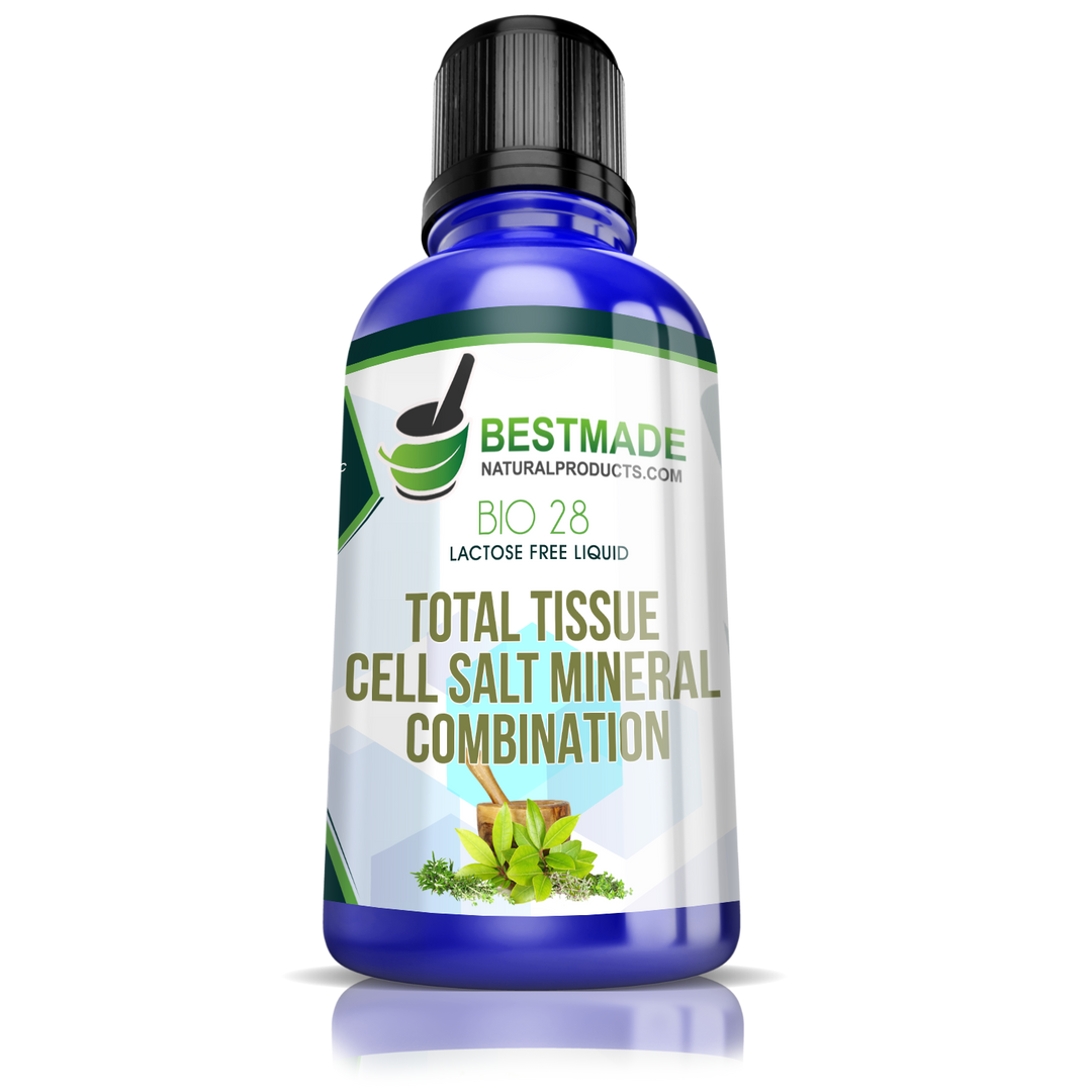 Total Tissue Cell Salt Mineral Combination Bio28 (Liquid)