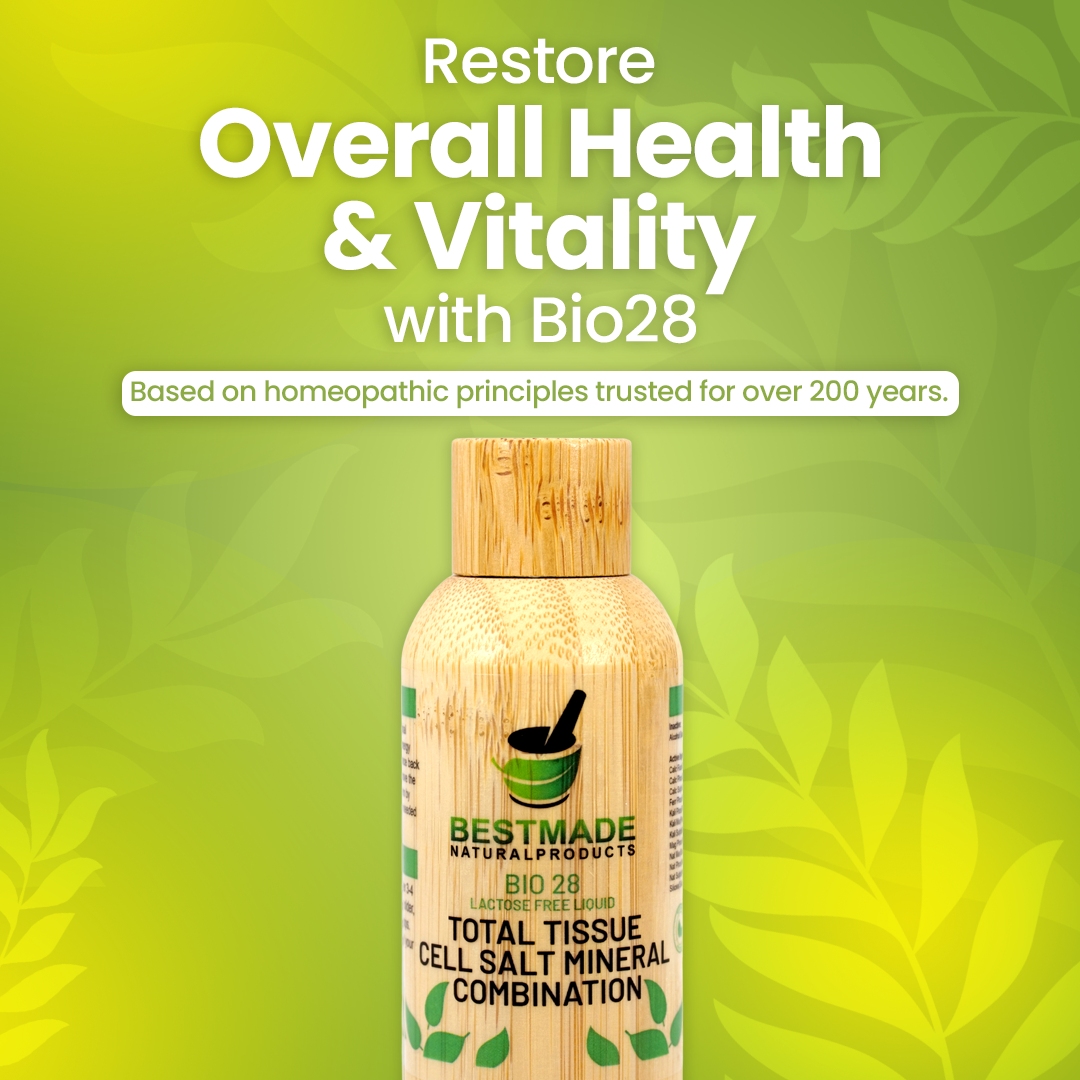 Total Tissue Cell Salt Mineral Combination Bio28 (Liquid)
