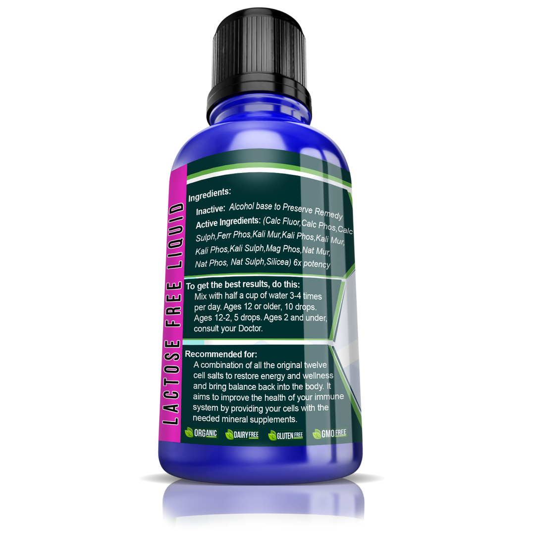Total Tissue Cell Salt Mineral Combination Bio28 (Liquid)