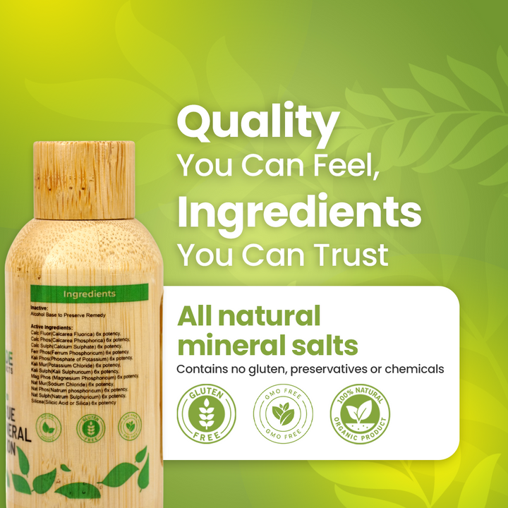 Total Tissue Cell Salt Mineral Combination Bio28 (Liquid)