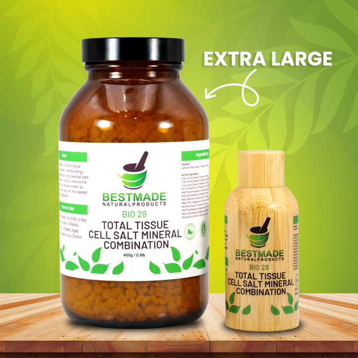 Total Tissue Cell Salt Mineral Combination Bio28 Pellets